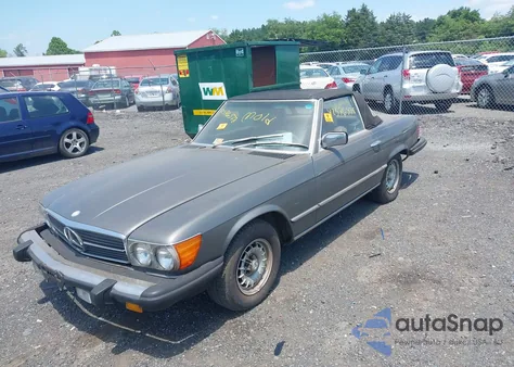 1983 Mercedes-Benz 380 Sl z USA, uszkodzony, nr VIN WDBBA45AXDB021770